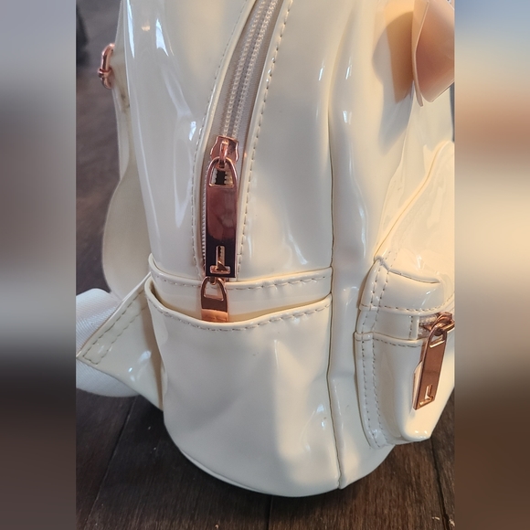 Ted Baker cream/pink mini backpack - Picture 7 of 8